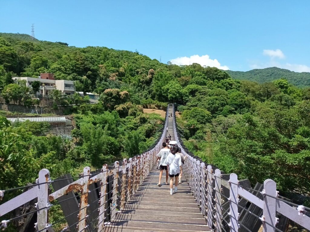 BaiShih Lake Suspension Bridge